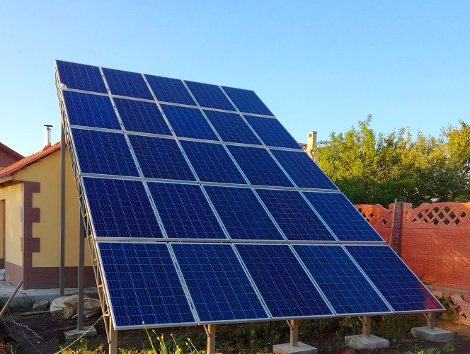 Сетевая солнечная электростанция под ''зелёный'' тариф мощностью 10 кВт в г. Кривой Рог