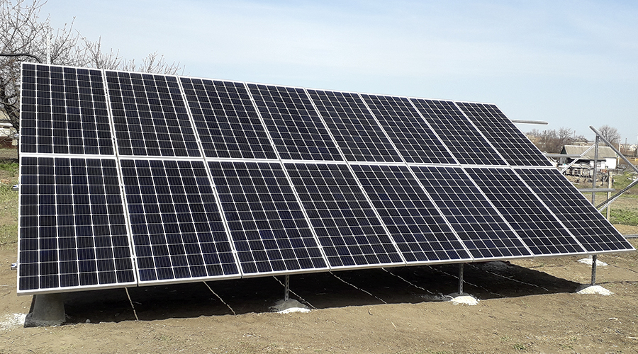 Солнечная станция под Зеленый тариф мощностью 30 кВт, Никольское