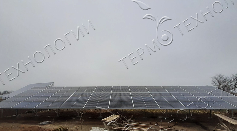 Солнечная станция 20 кВт для продажи по зеленому тарифу, Новоалексеевка Ноябрь 2020г 