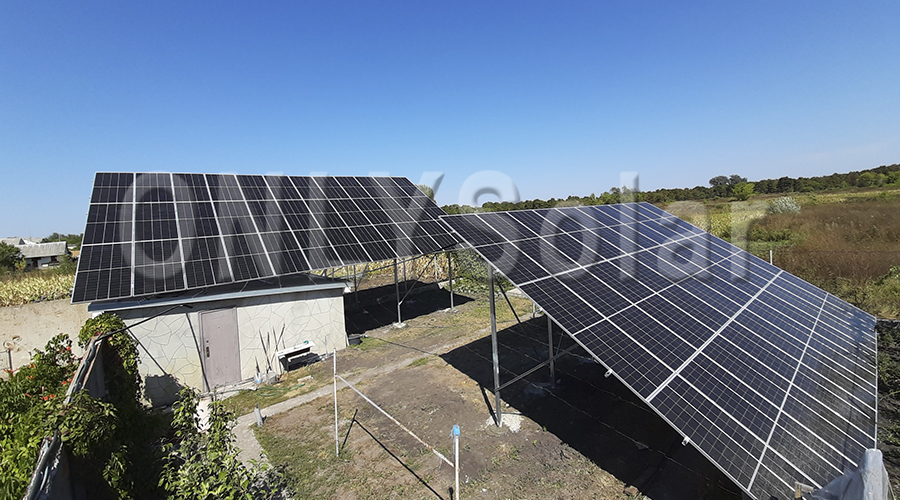 Солнечная станция под зеленый тариф на 30 кВт г. Старобельск, Сентябрь 2021р.