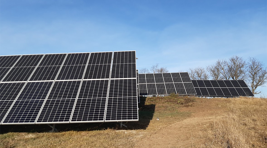 Две сетевые солнечные станции на 30 кВт в Хмельницкой области, Декабрь 2019г  
