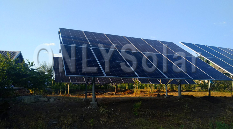 Солнечная станция под зеленый тариф на 30 кВт 2-й этап г. Покровск, Июль 2021р.