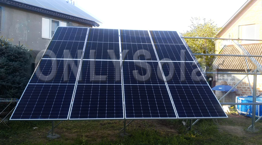 Солнечная станция под зеленый тариф на 30 кВт г. Запорожье, Август 2021р.