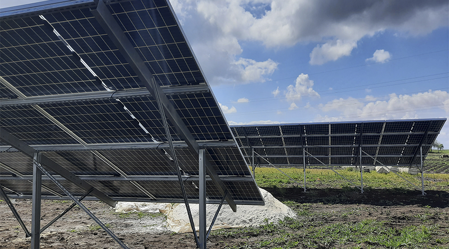 Солнечная станция под зеленый тариф мощностью 30 кВт, пгт.Новоалексеевка, Апрель 2020г