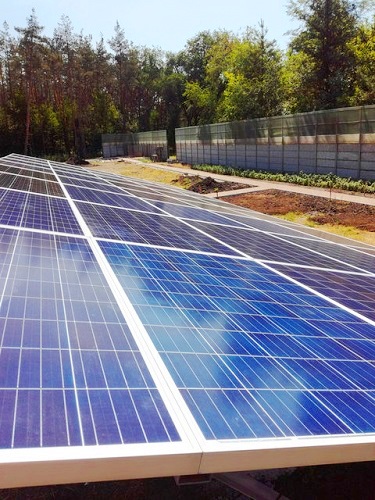 Автономная солнечная электростанция мощностью 2 кВт в  п. Стрелковое 