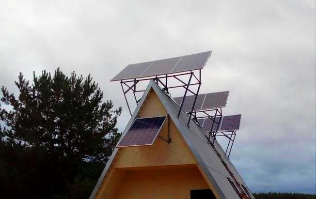 Автономная солнечная электростанция для базы отдыха  2,6 кВт