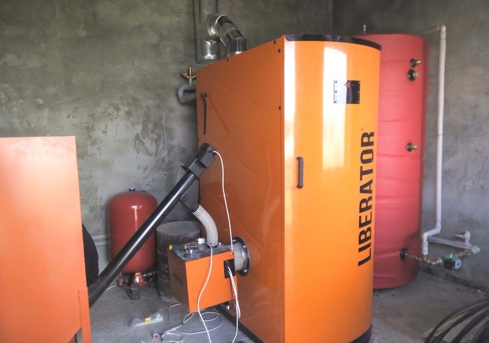 Система отопления и горячего водоснабжения для свинофермы «Світанок»