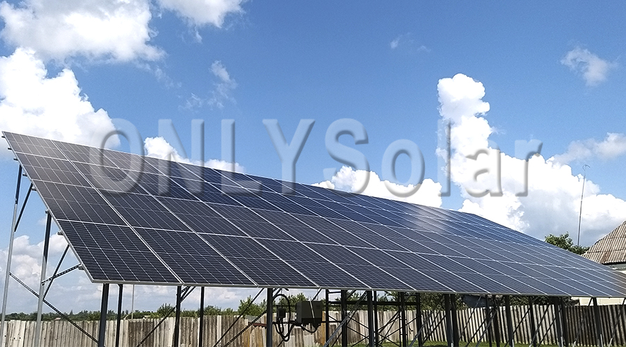 Солнечная станция под зеленый тариф на 30 кВт г. Лиман, Сентябрь 2021р.